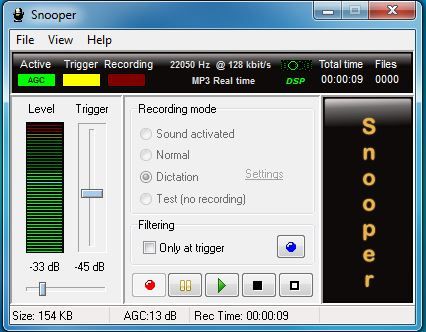 Snooper 1.41.1   snooper-sound-record