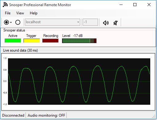 Snooper remote monitor